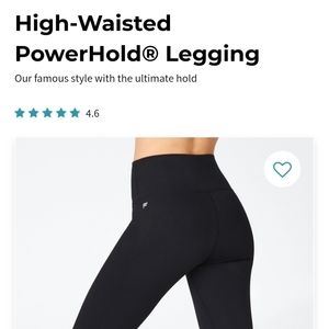 Fabletics High-Waisted PowerHold Legging